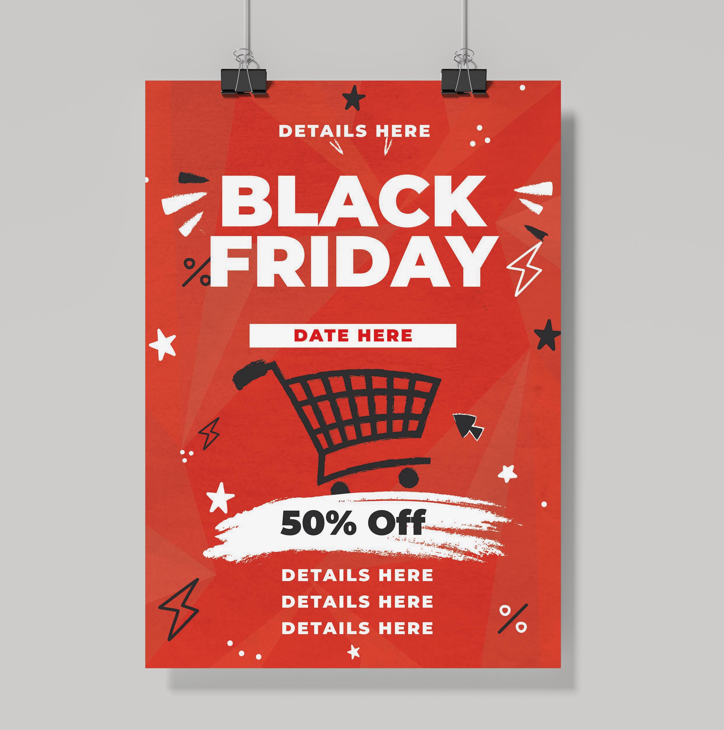 Black Friday Promotional Poster