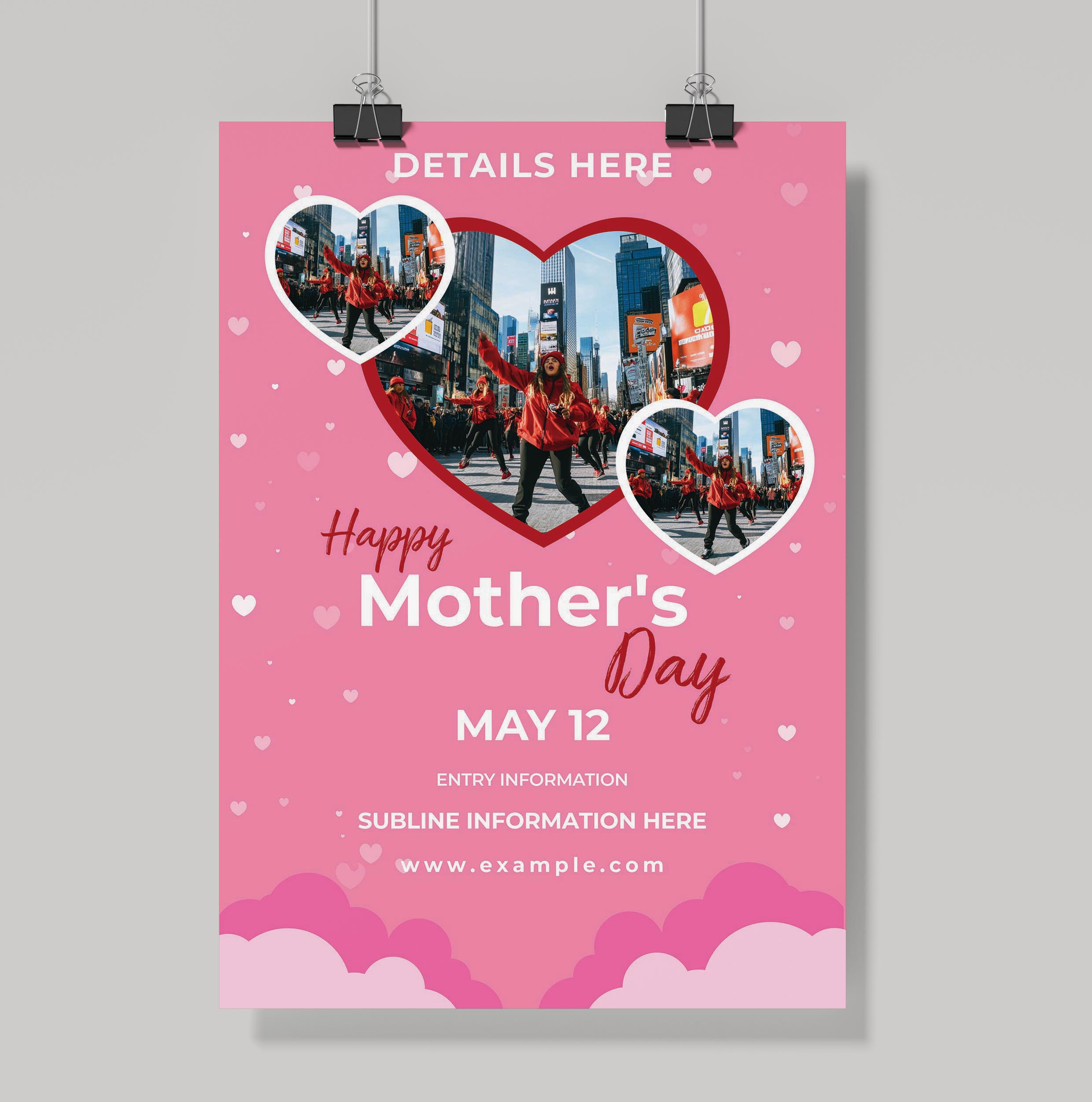 Mother'S Day Promotional Poster
