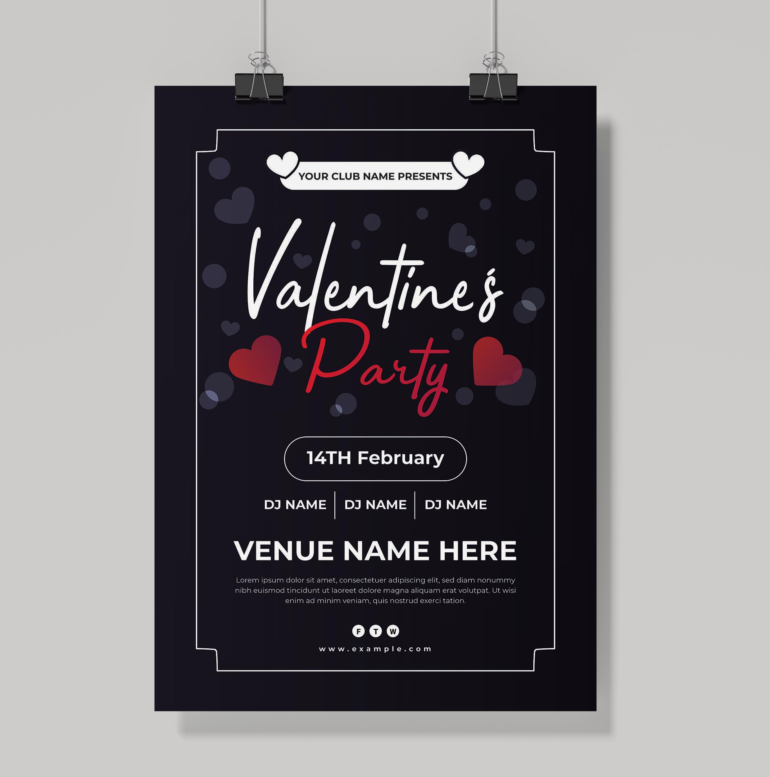 Alternative Valentine'S Event Design