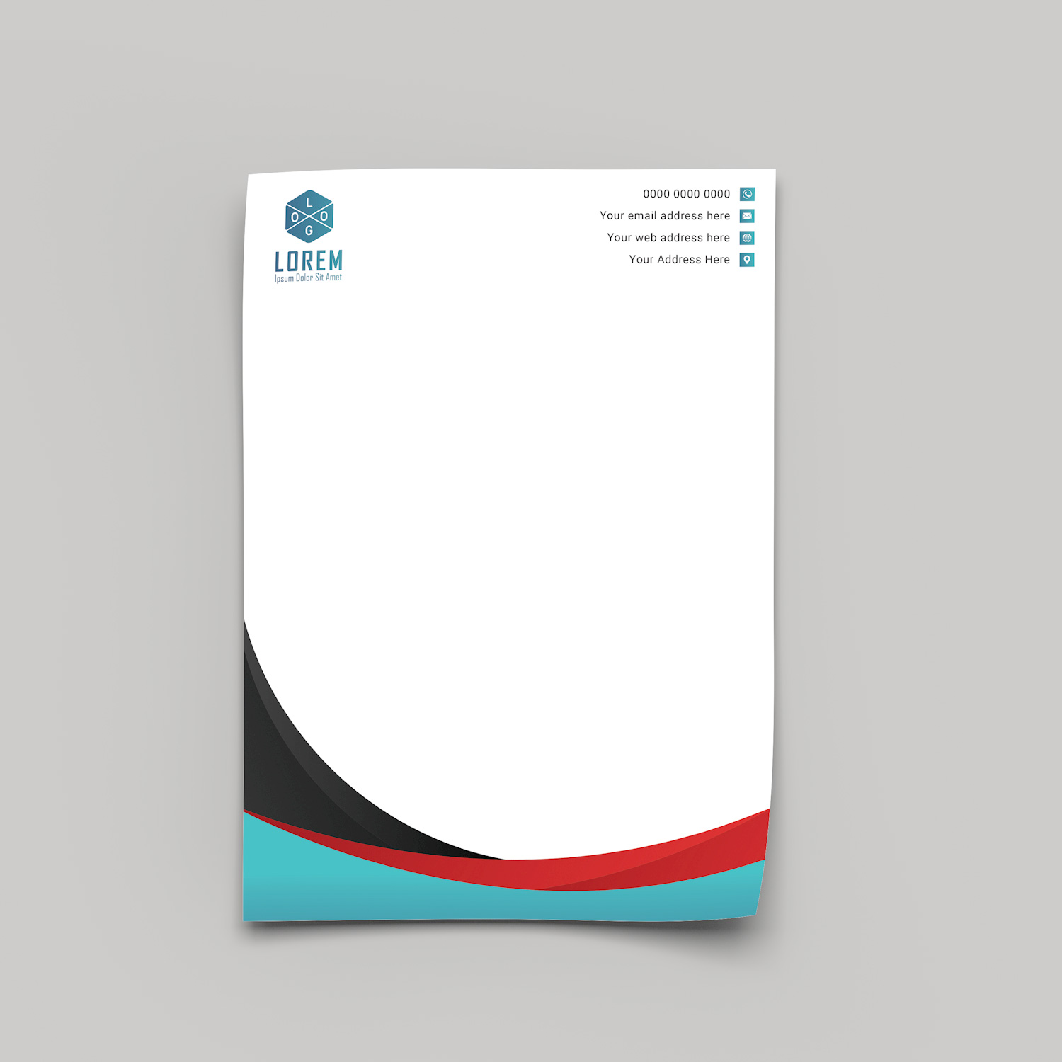 Curves Letterhead
