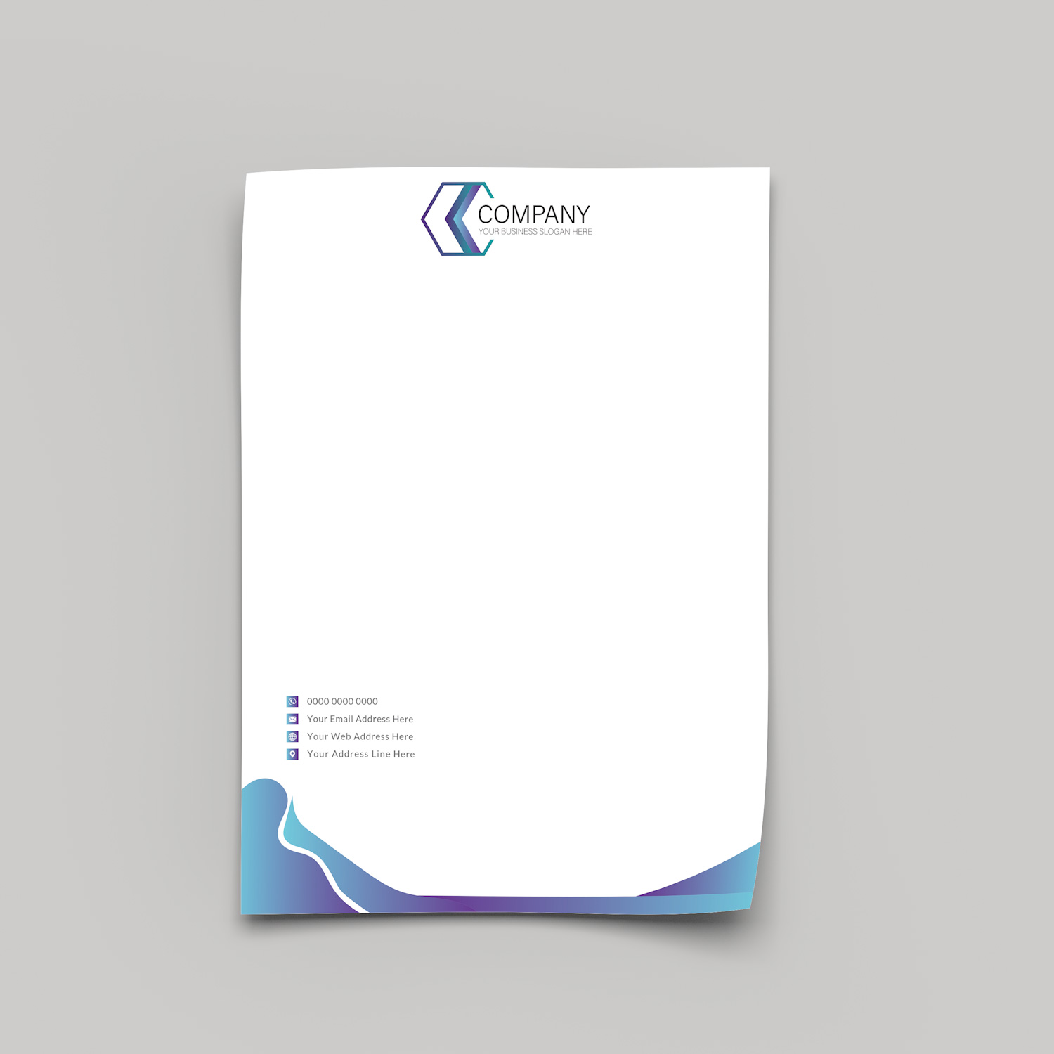 Blue Peak Letterhead