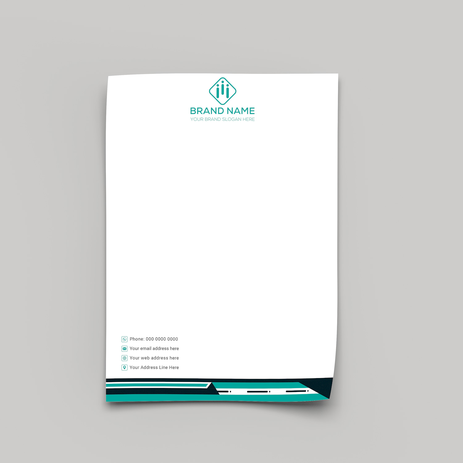 Dot Dash Letterhead