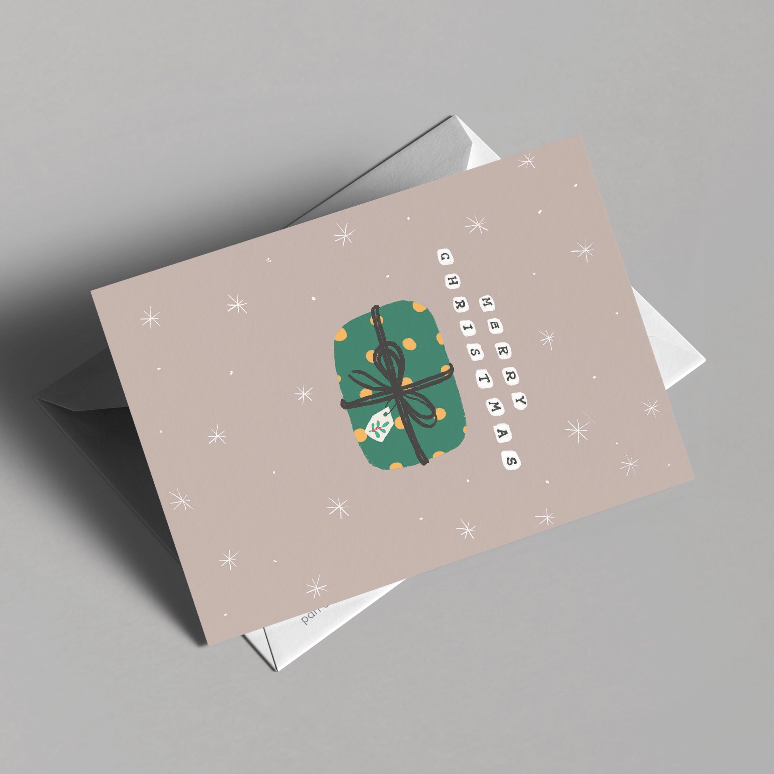 A Special Gift Christmas Card