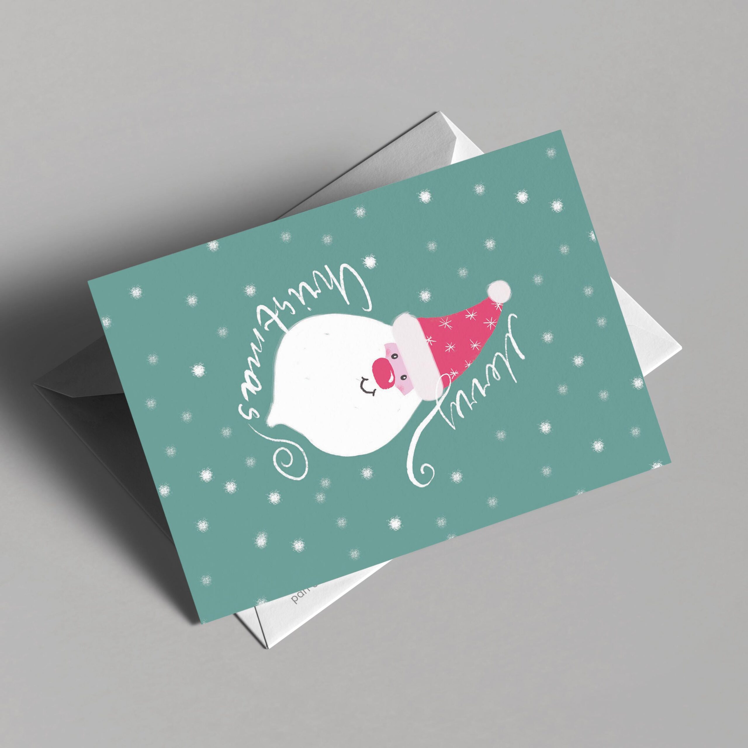 Santa Clause Christmas Card