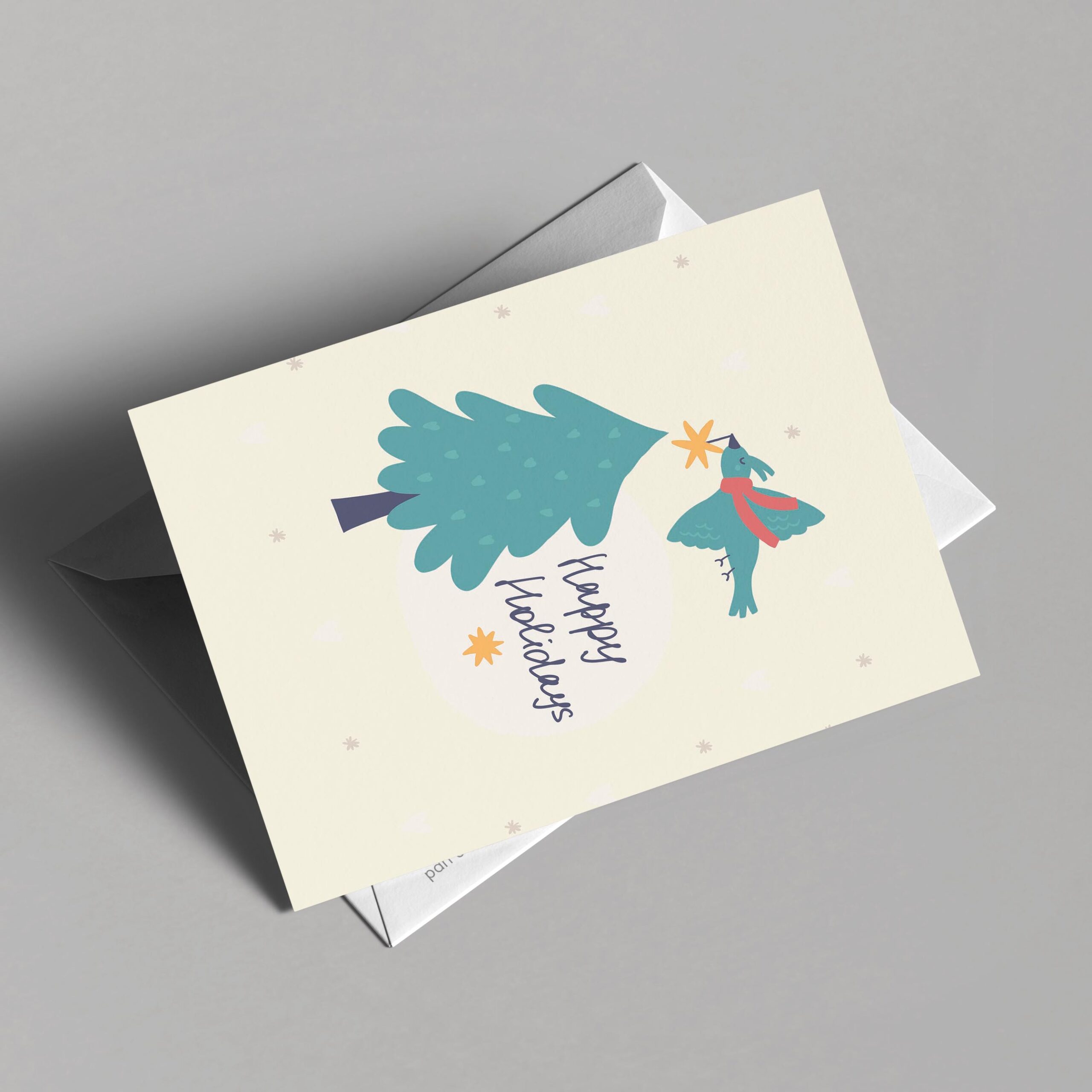 A Special Delivery Christmas Card