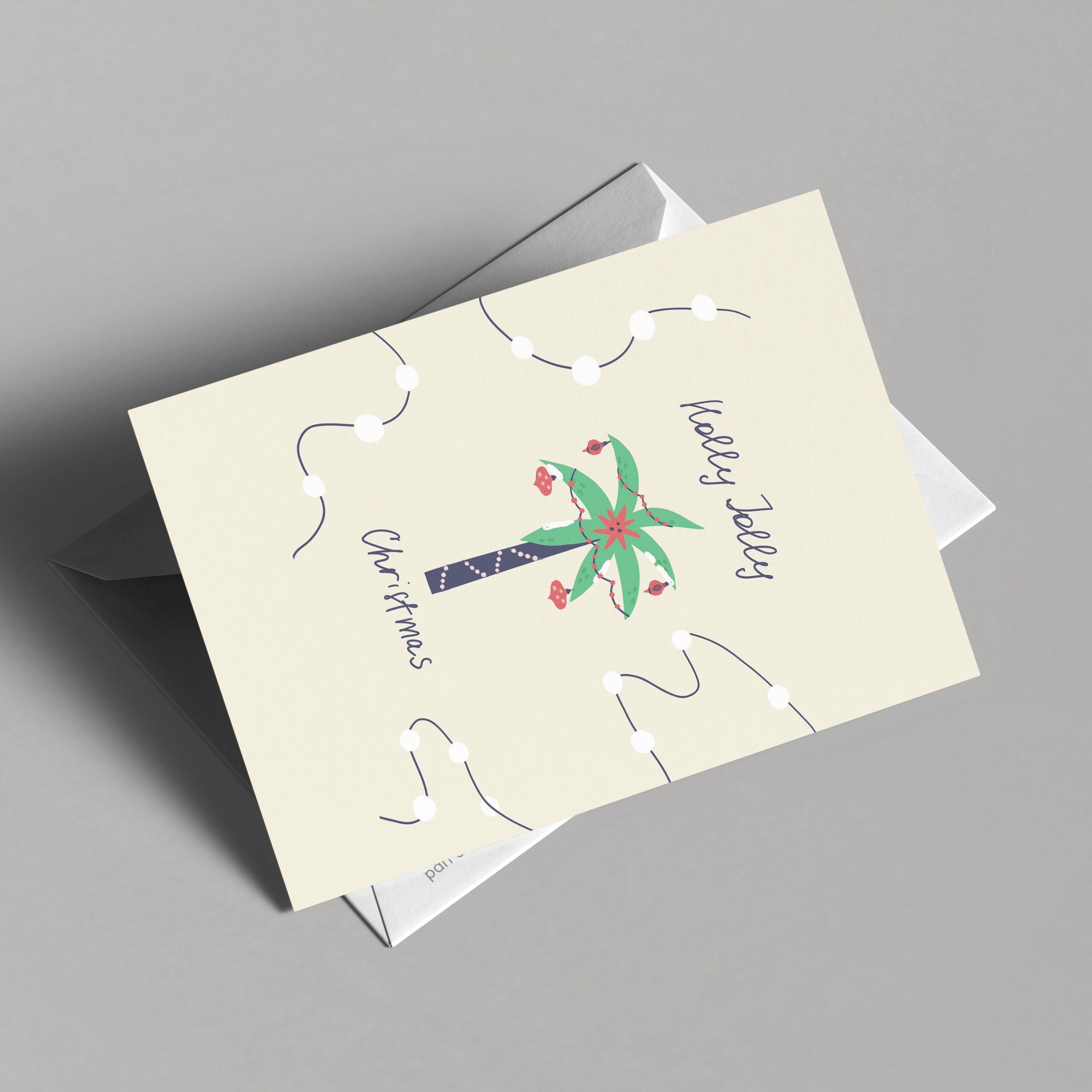 A Tropical Christmas Card