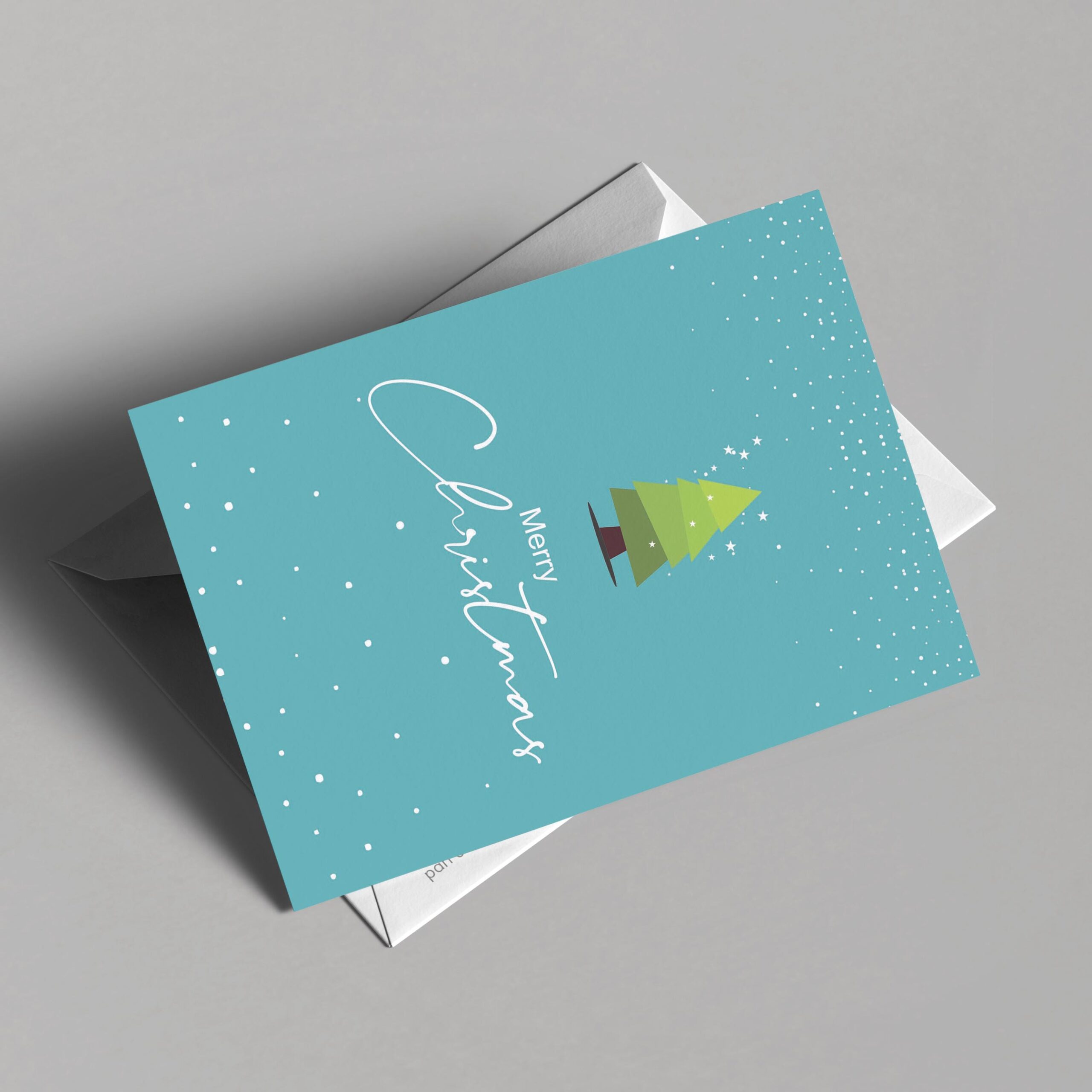 Winter Greetings Christmas Card
