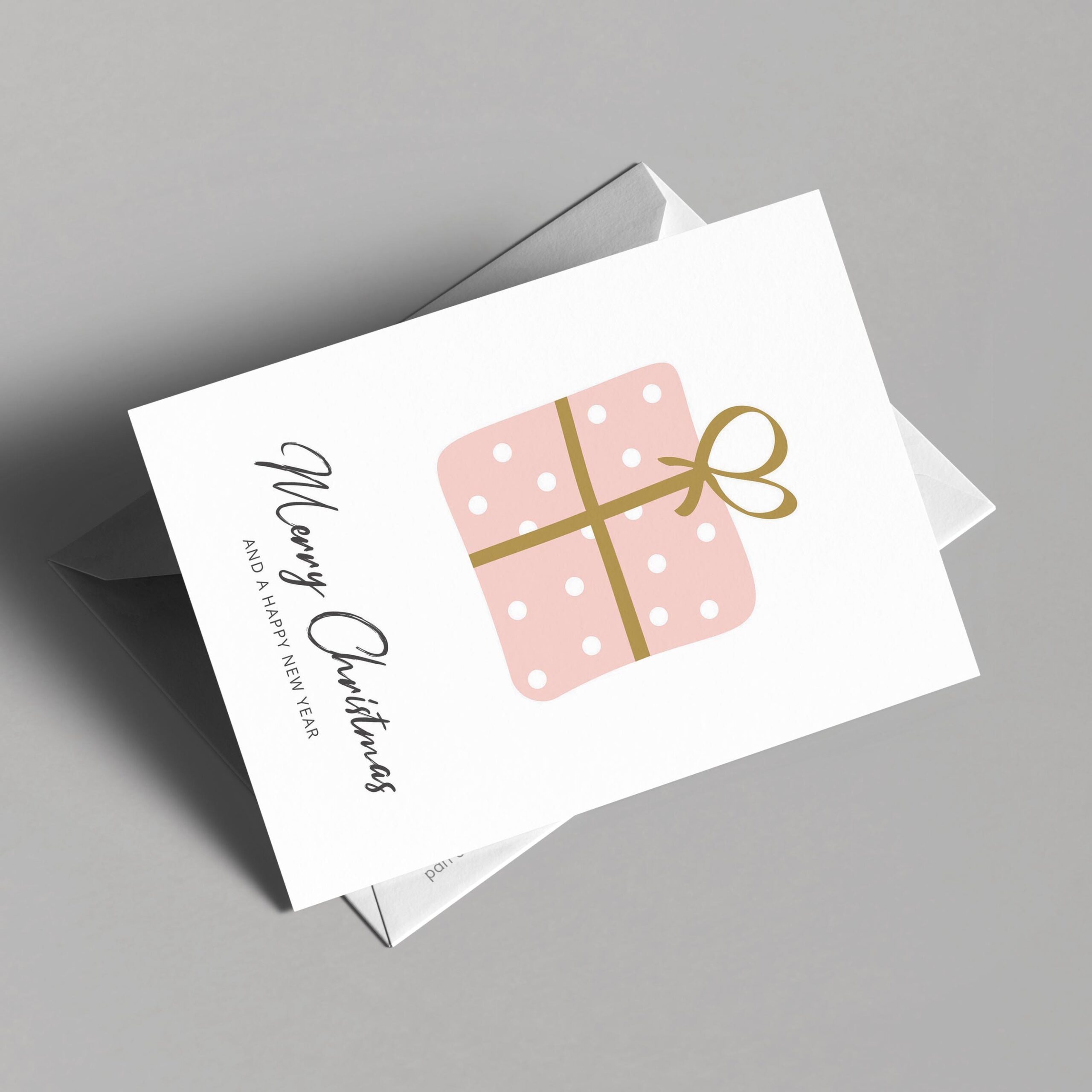A Simple Gift Christmas Card
