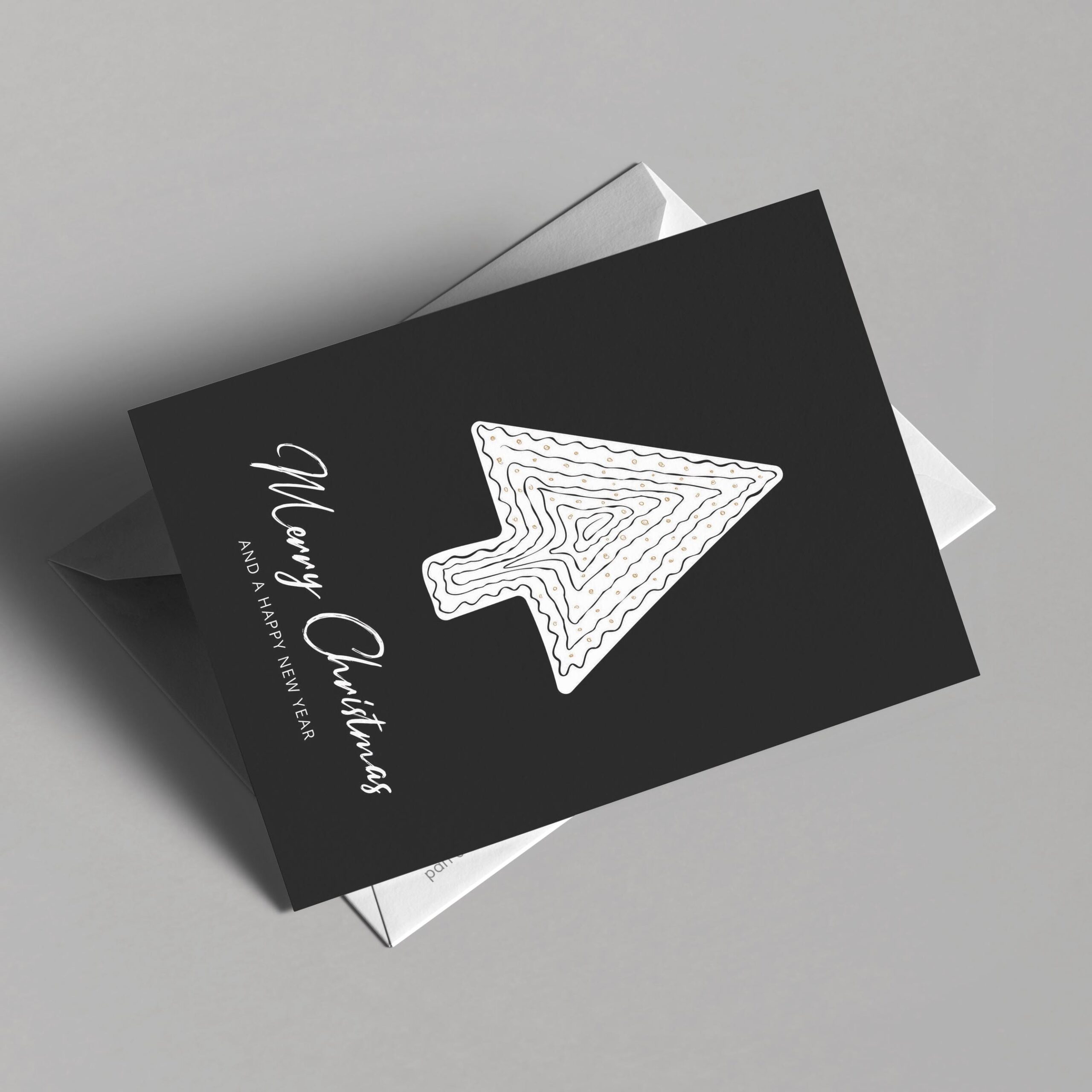 Fine Lines Christmas Card
