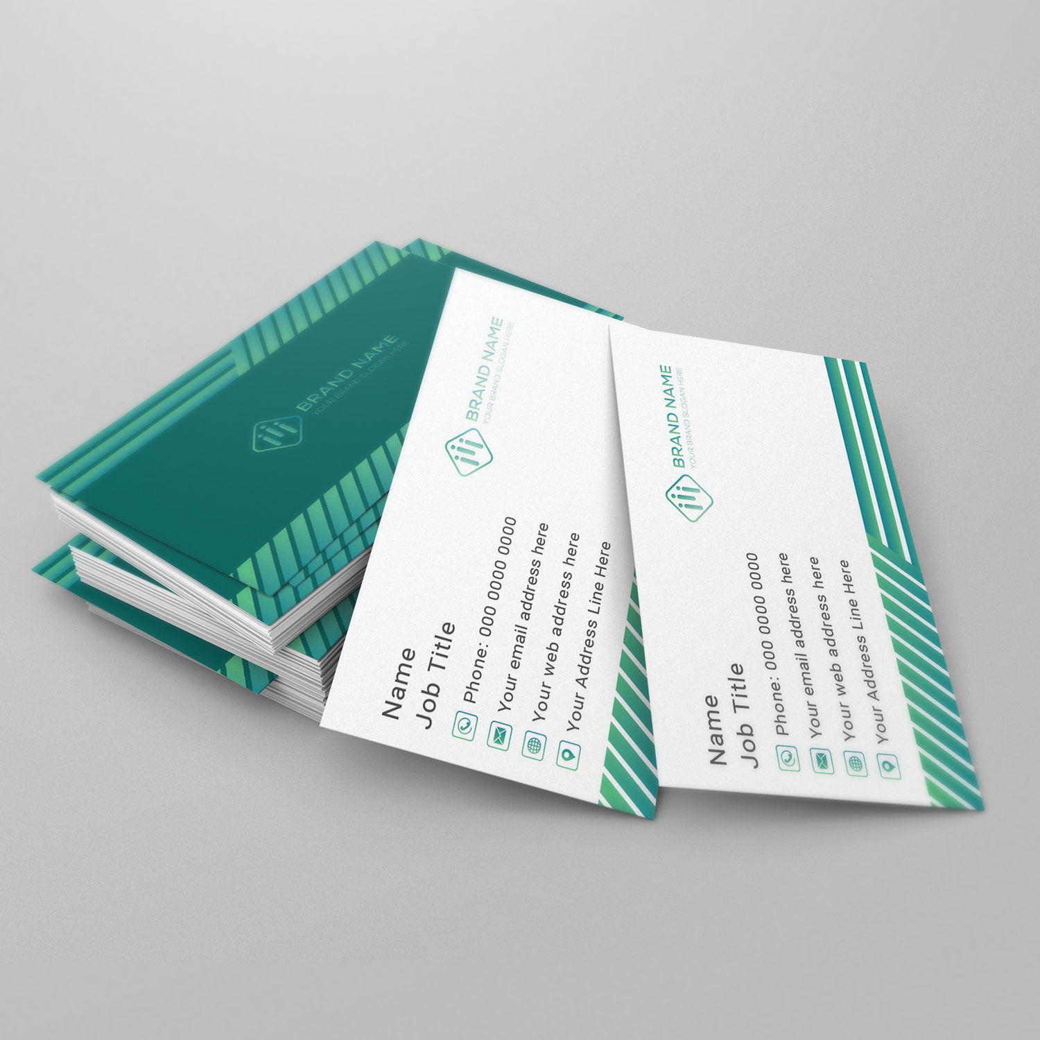 Stripes Business Card