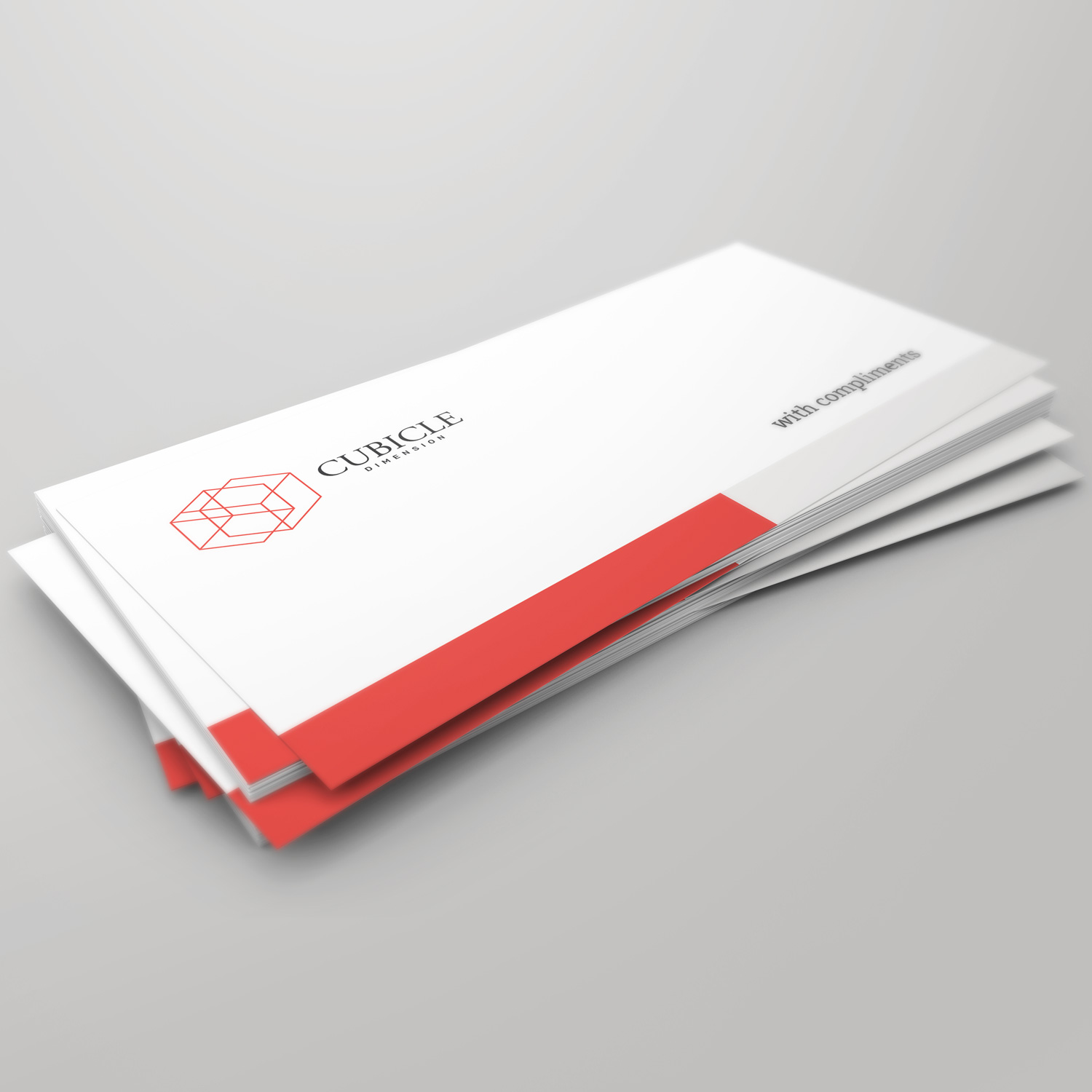 Red Highlight Compliment Slip
