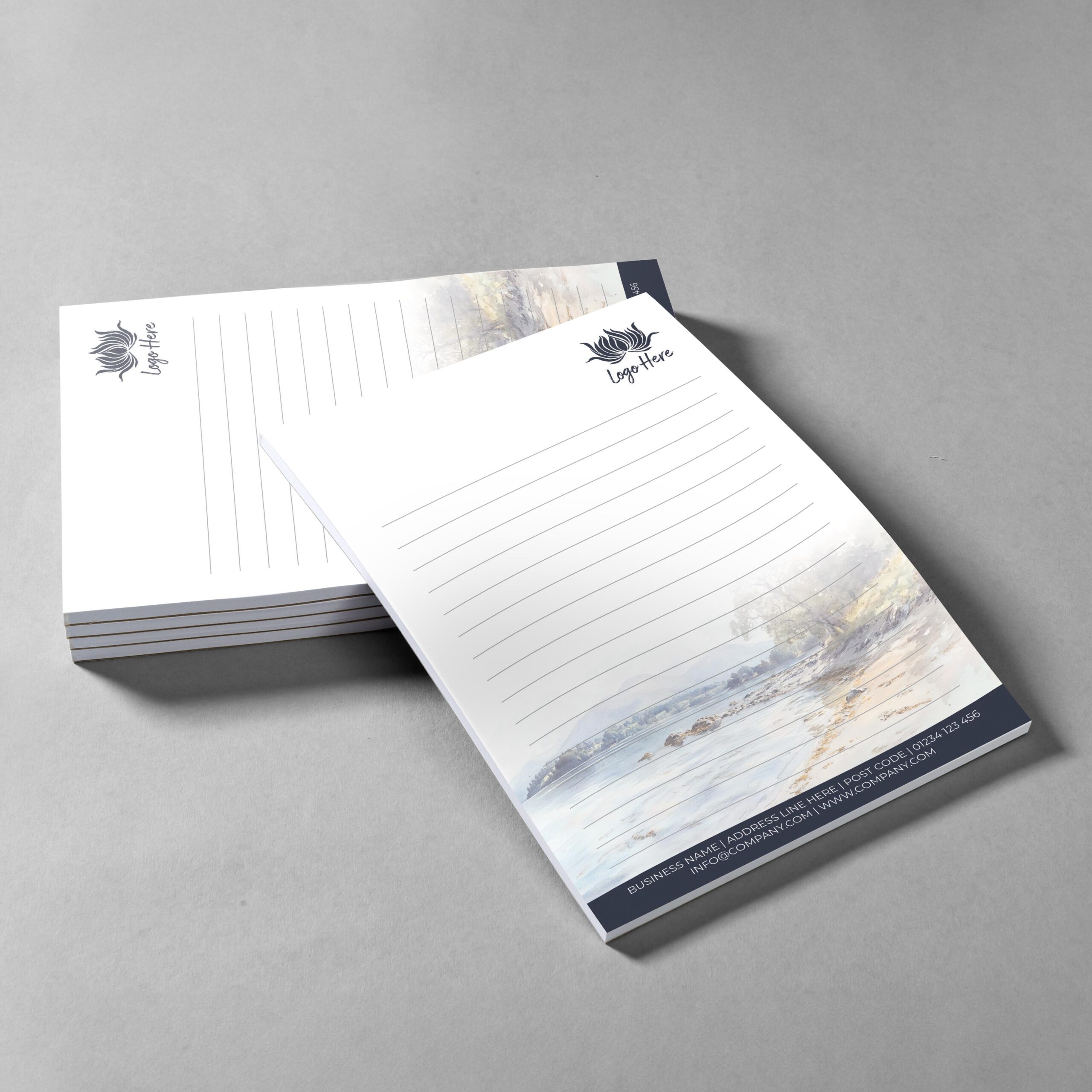 Echo Canyon Branded Notepad Design
