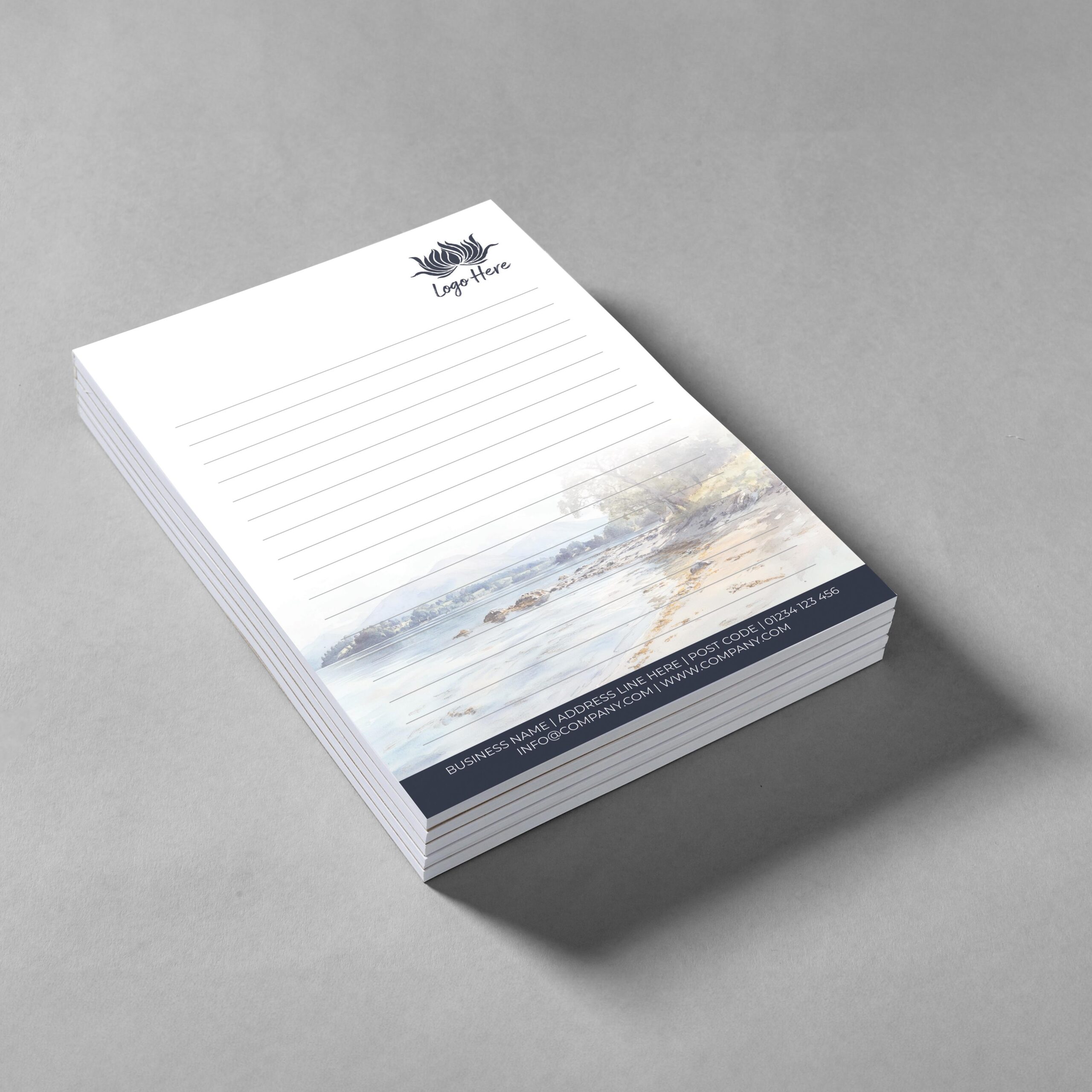 Echo Canyon Notepad Design, A5 And A4 Sizes With Earthy Canyon-Inspired Tones, Image 2.