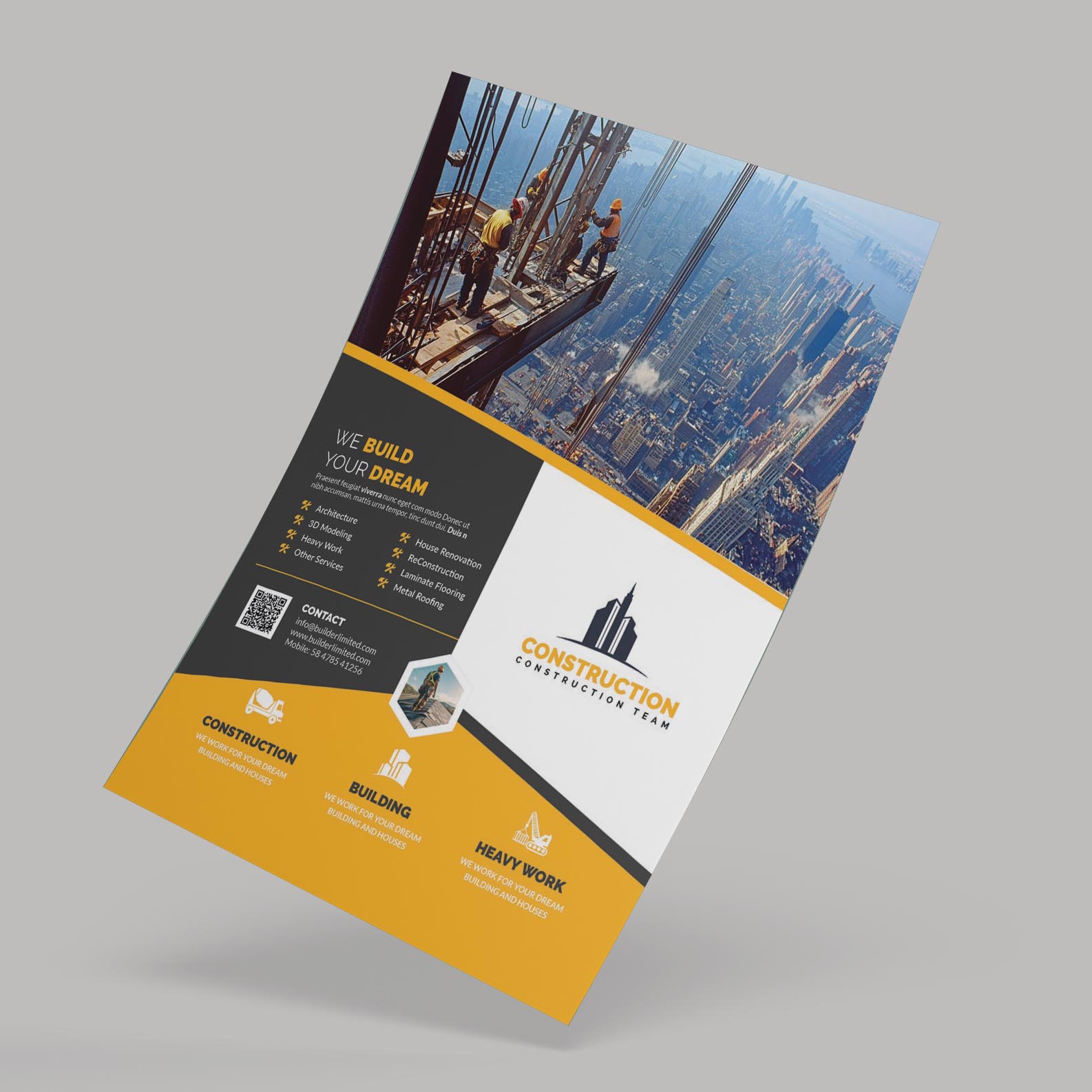 Industrial Flyer Design