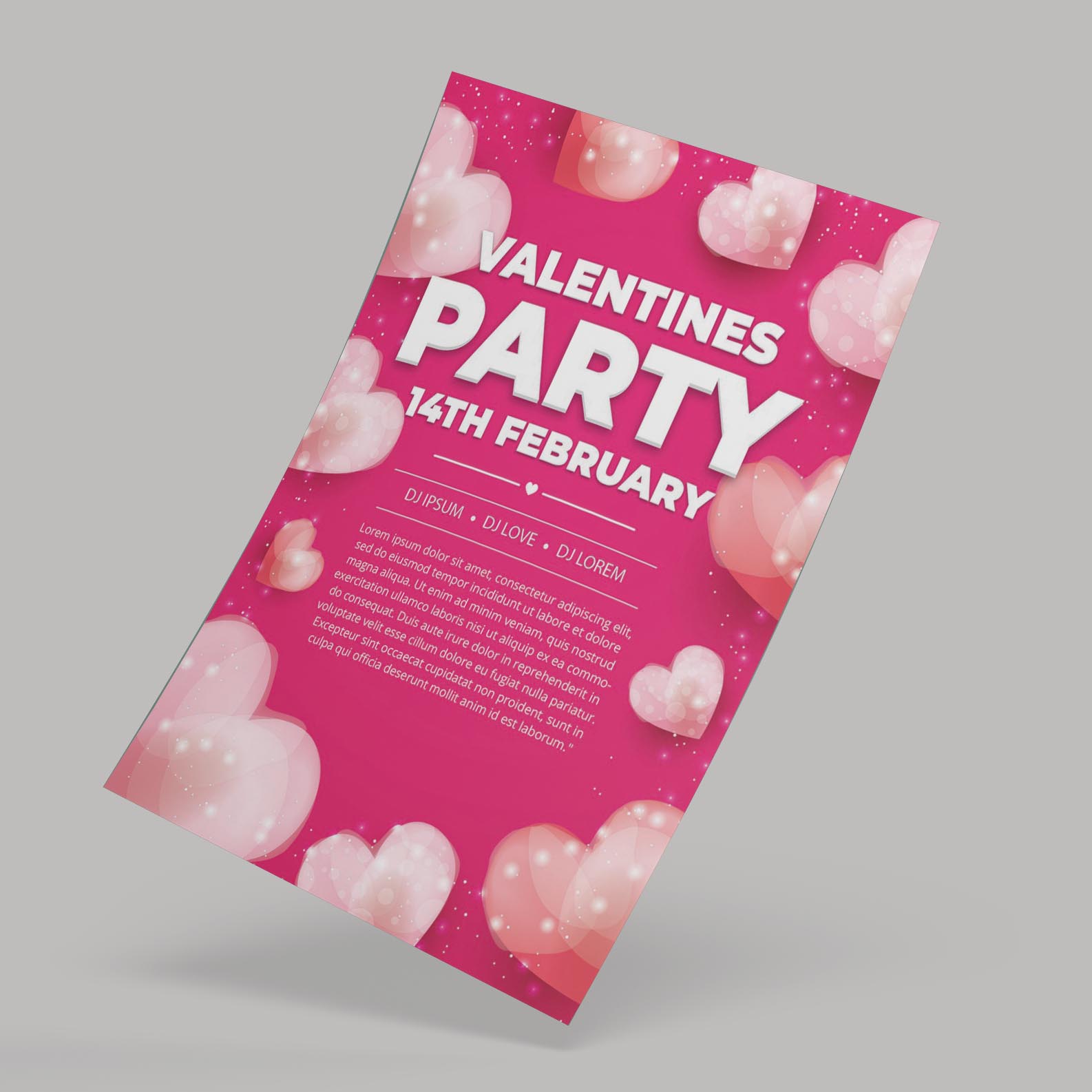 Valentine Promotion Design