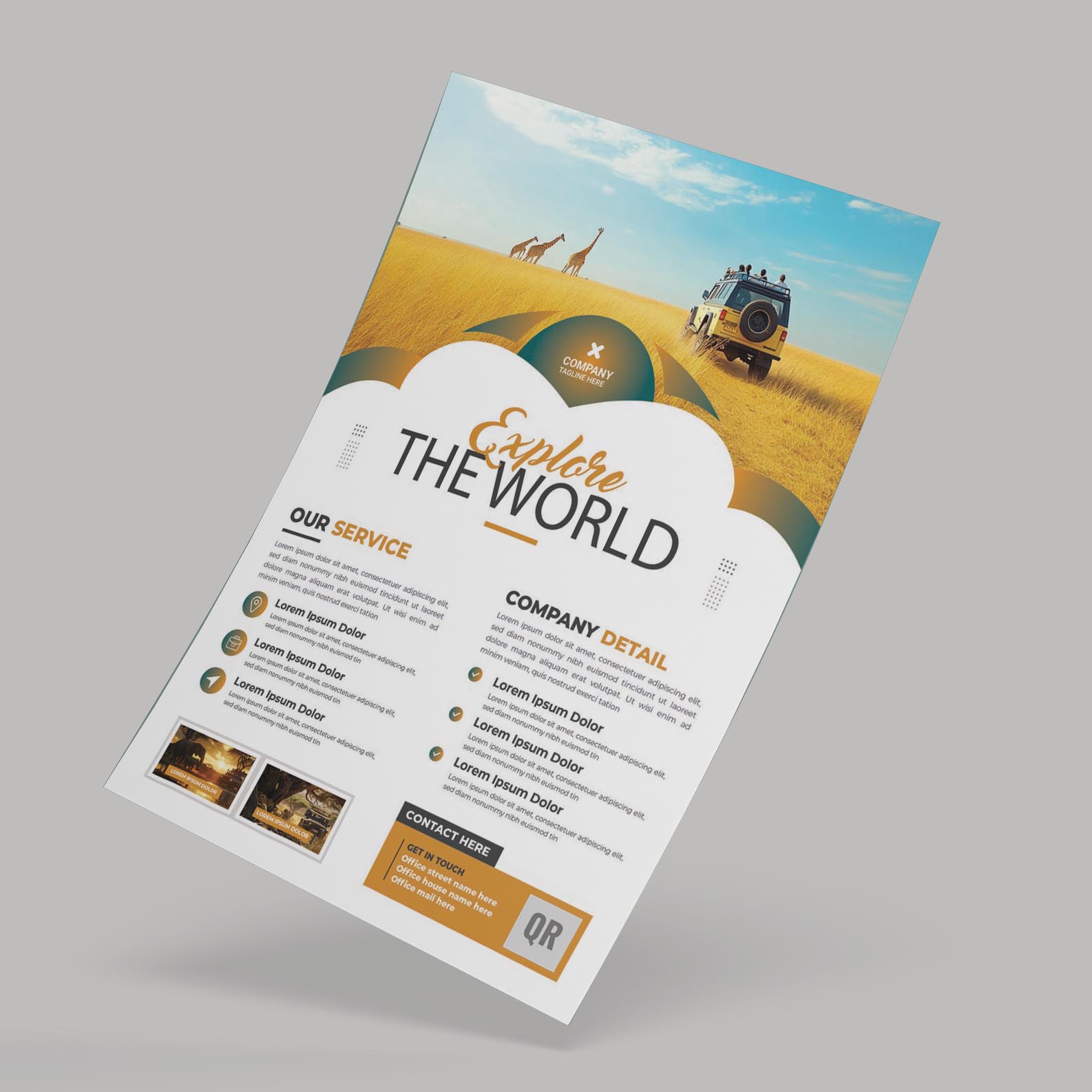 Playful Flyer Design