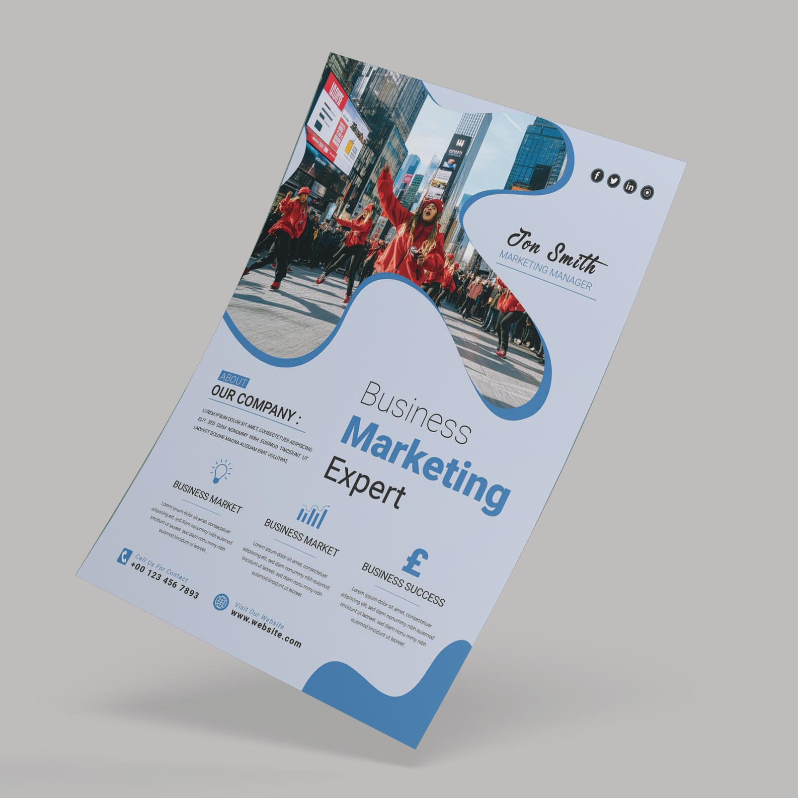 Expressive Flyer Design