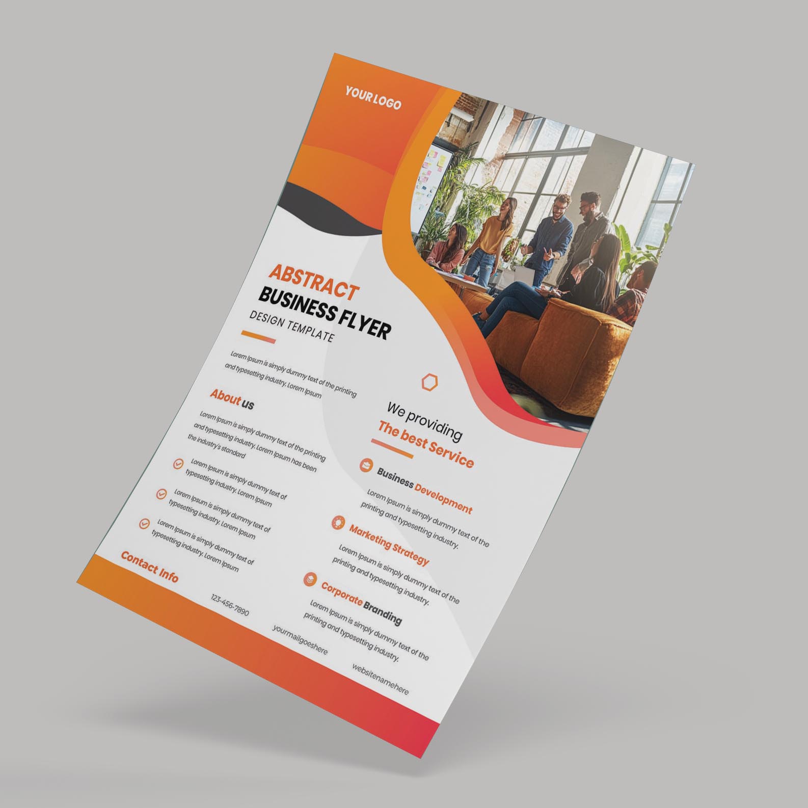 Inspired Flyer Design