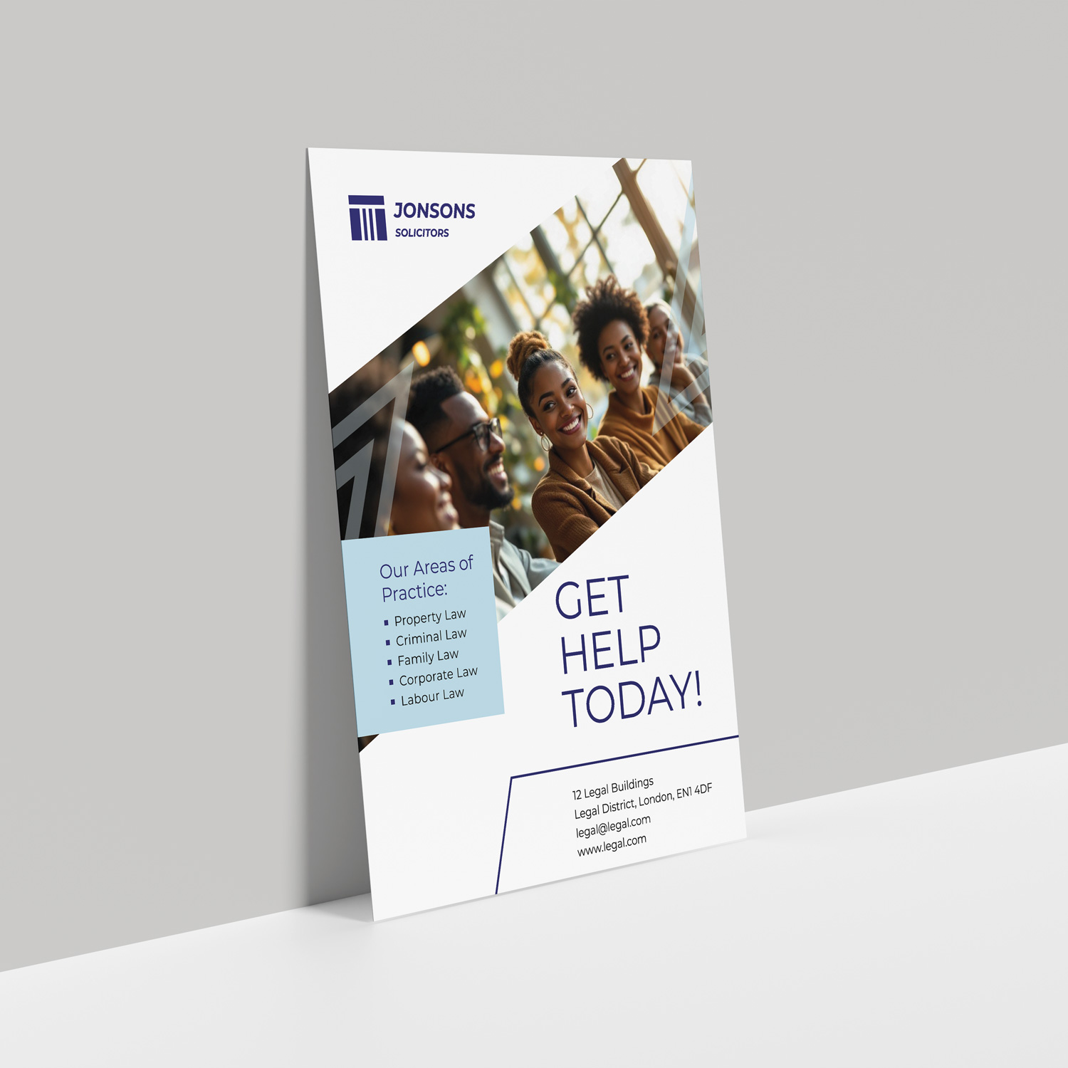 Informative Insights Poster Design