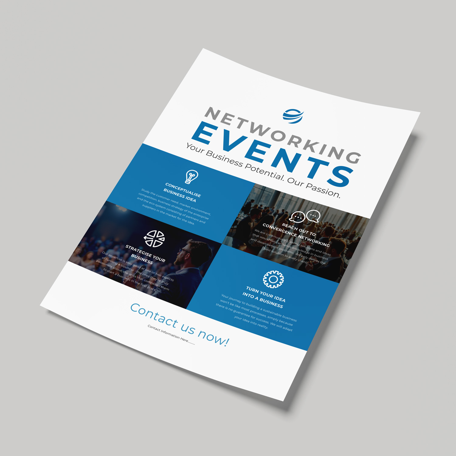 Networking Event Promotional Poster