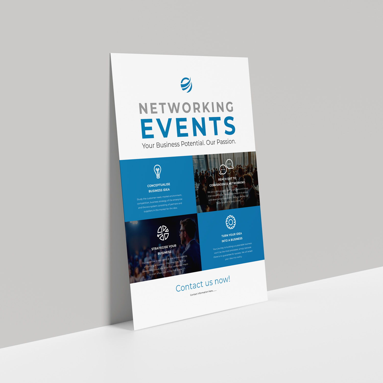 Networking Event Promotional Poster