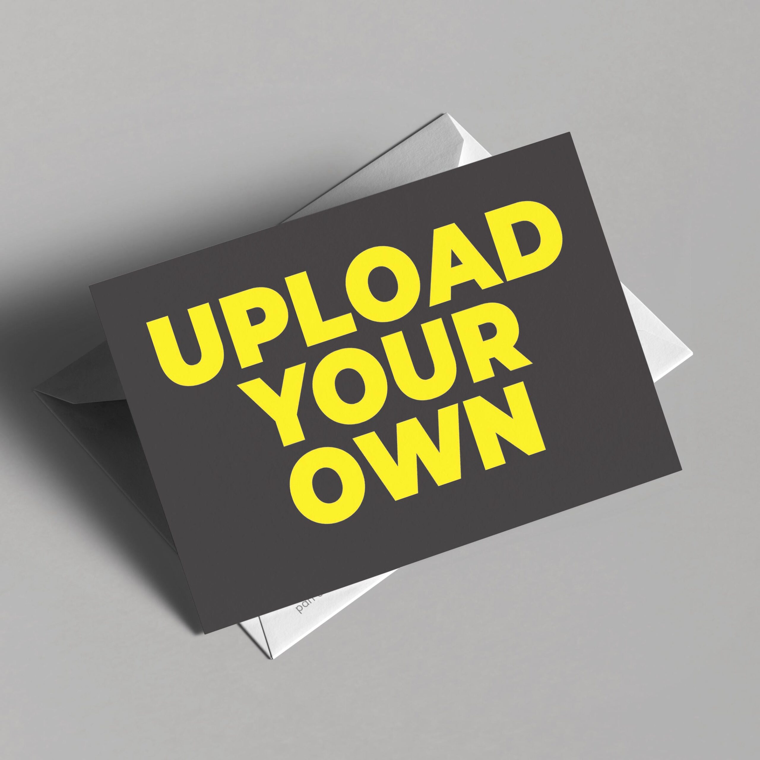 Upload Your Own Christmas Card