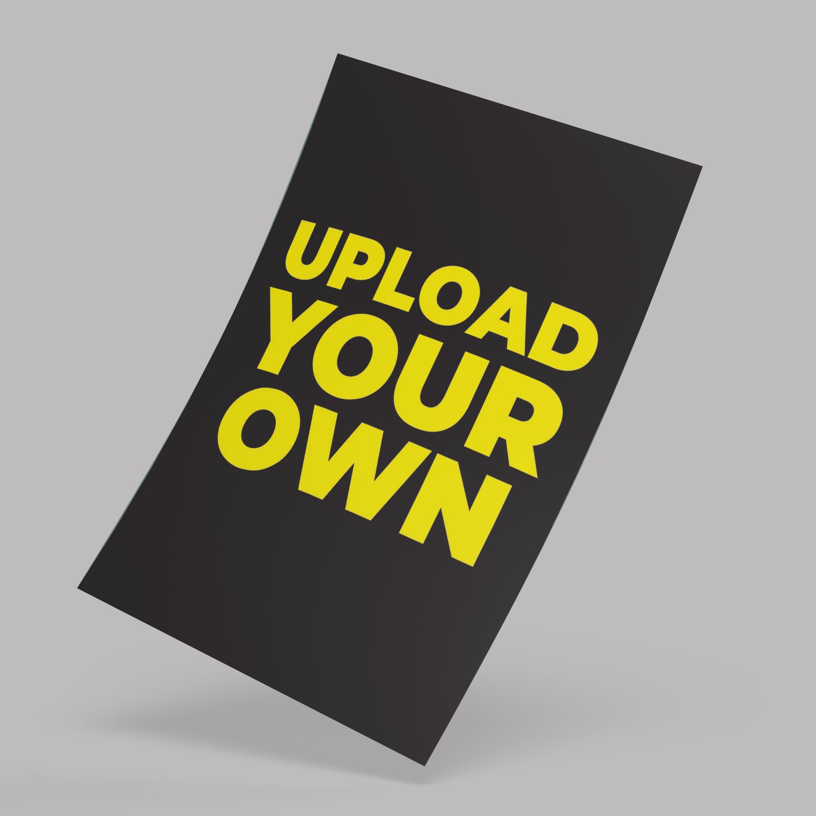 Upload Your Own Promotional Flyer
