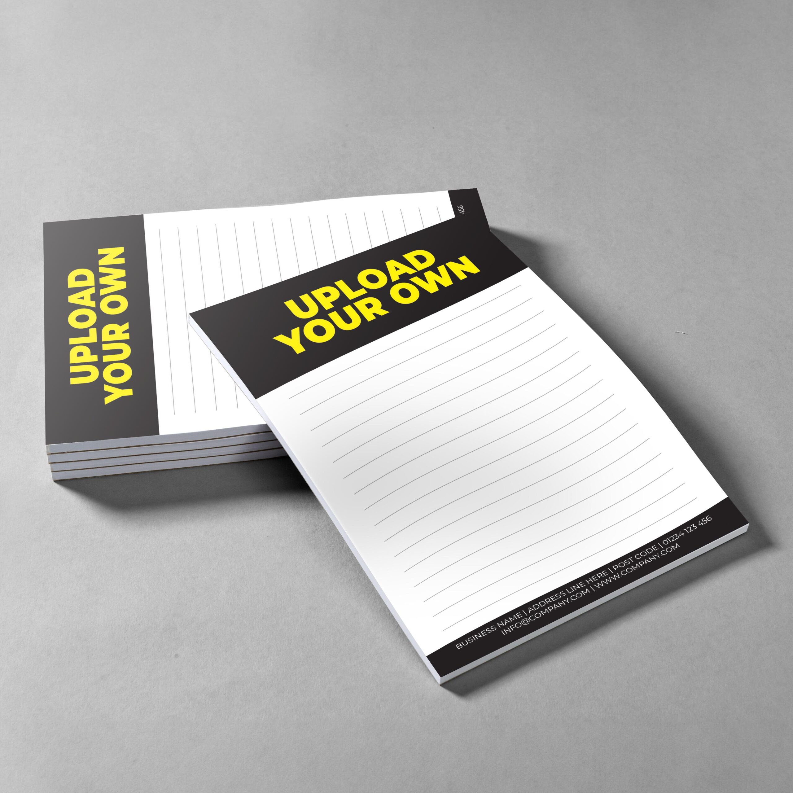 Upload Your Own Branded Notepad